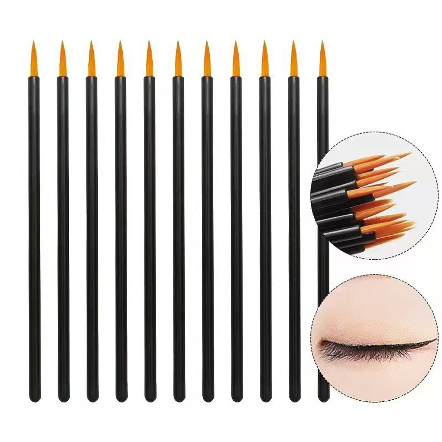 Eyelash Extensions - 50/100pcs Professional Disposable Eyeliner Brush Eye