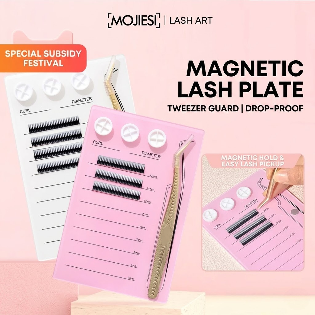 Eyelash Extension Maps - Magnetic Eyelash Extension Palette & Glue