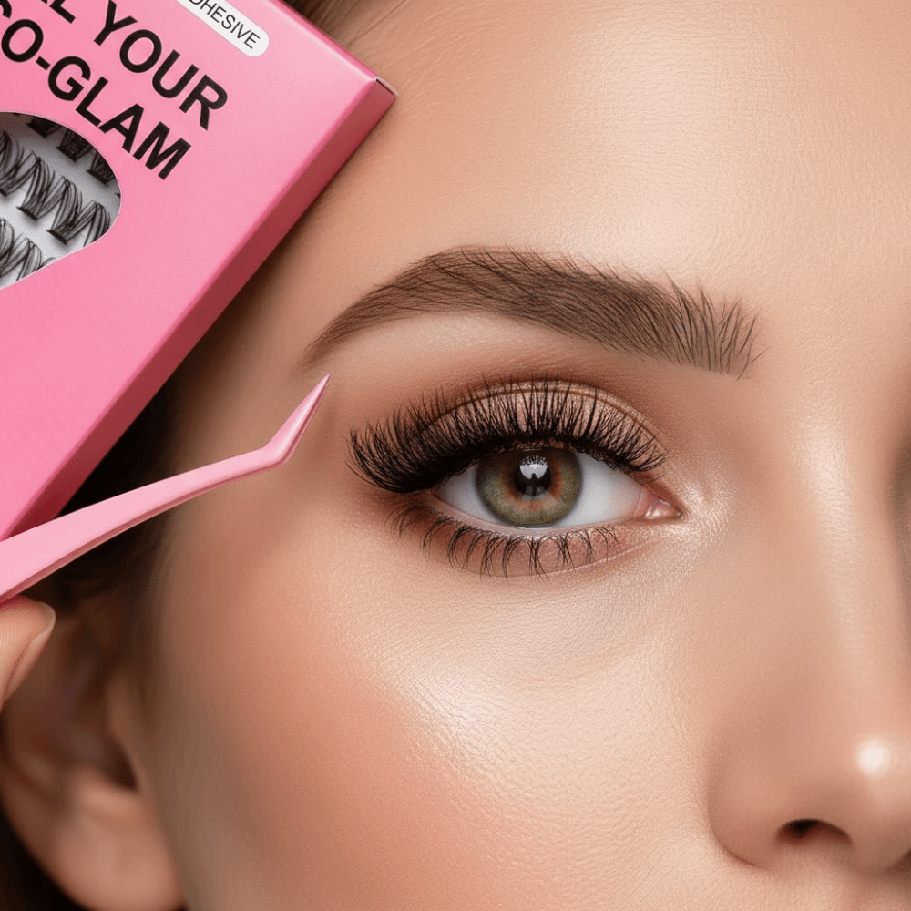 Eyelash Extensions - Natural Look DIY Lashes Extension Kit