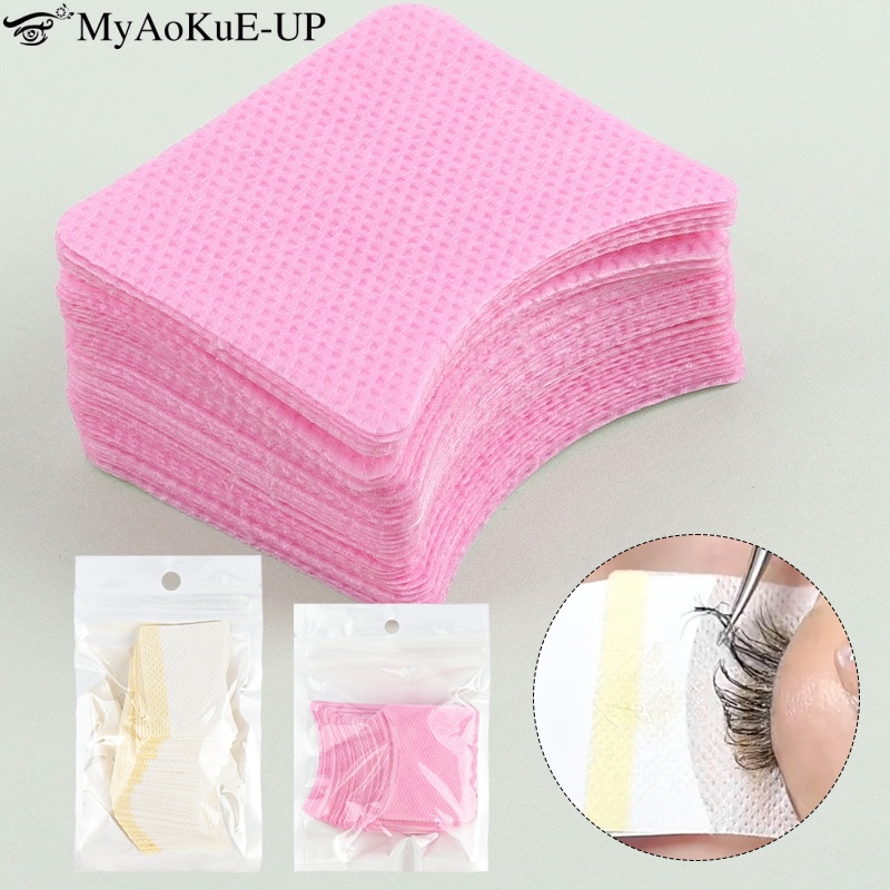 Eyelash Extension Maps - 40pcs Eyelash Extension Remover Cotton Pad