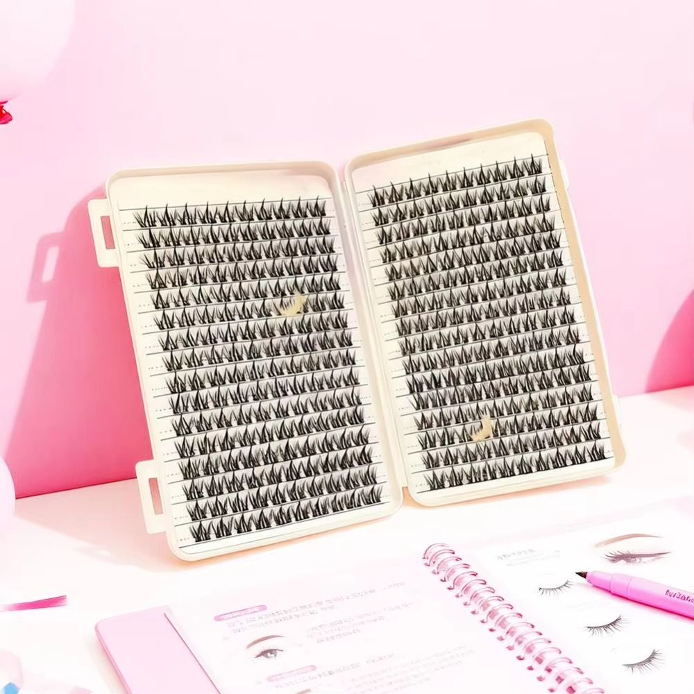 Eyelash Extensions - Natural Look False Eyelashes Wispy Style
