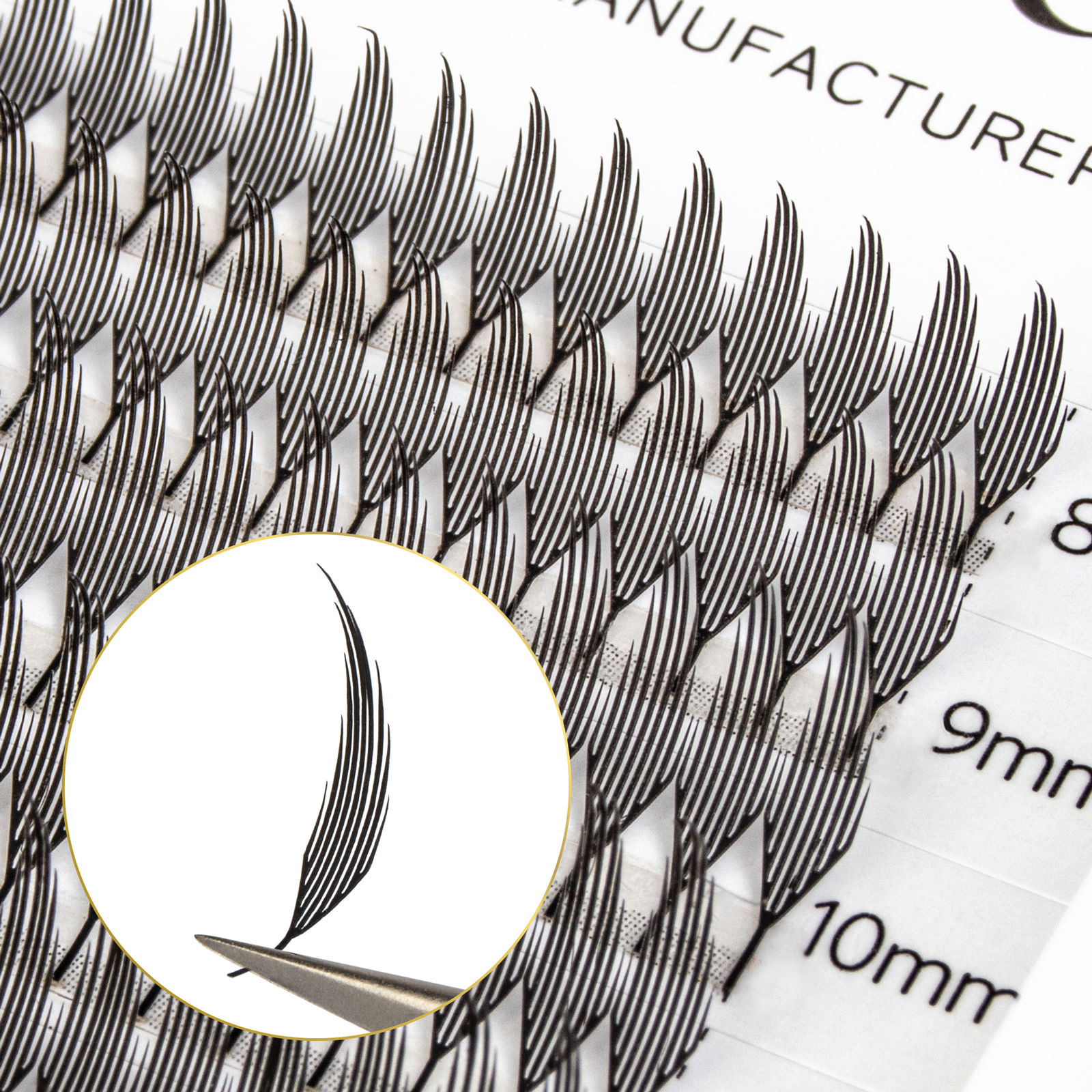 Befer Beauty Anime Lashes 240  - Eyelash Extension Wet Look recension och pris