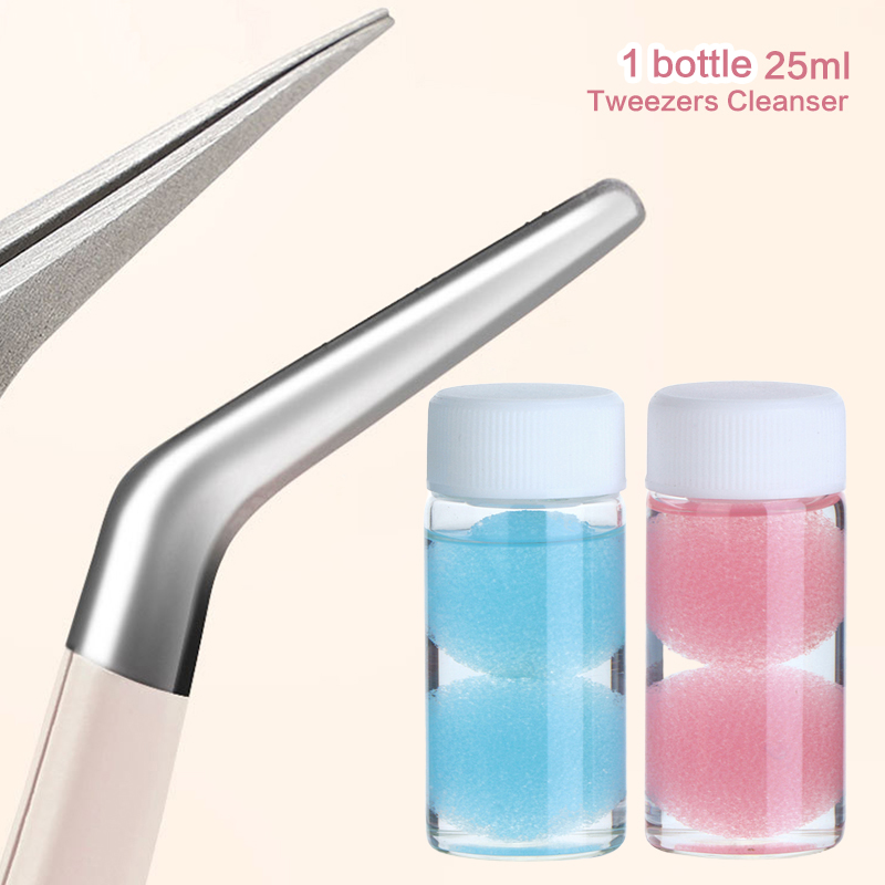 Eyelashes Tweezers Cleaner Las - Eyelash Extension Glue Remover recension och pris