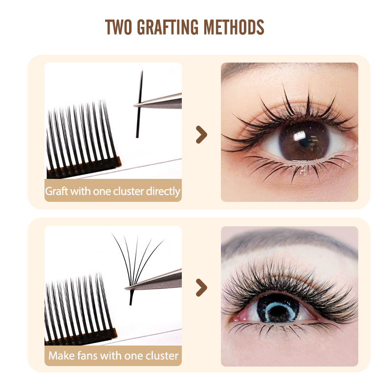 NATUHANA 5D Flora Individual L - Eyelash Extension Wet Look recension och pris