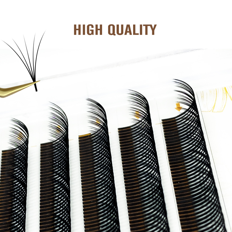 NATUHANA 5D Flora Individual L - Eyelash Extension Wet Look recension och pris