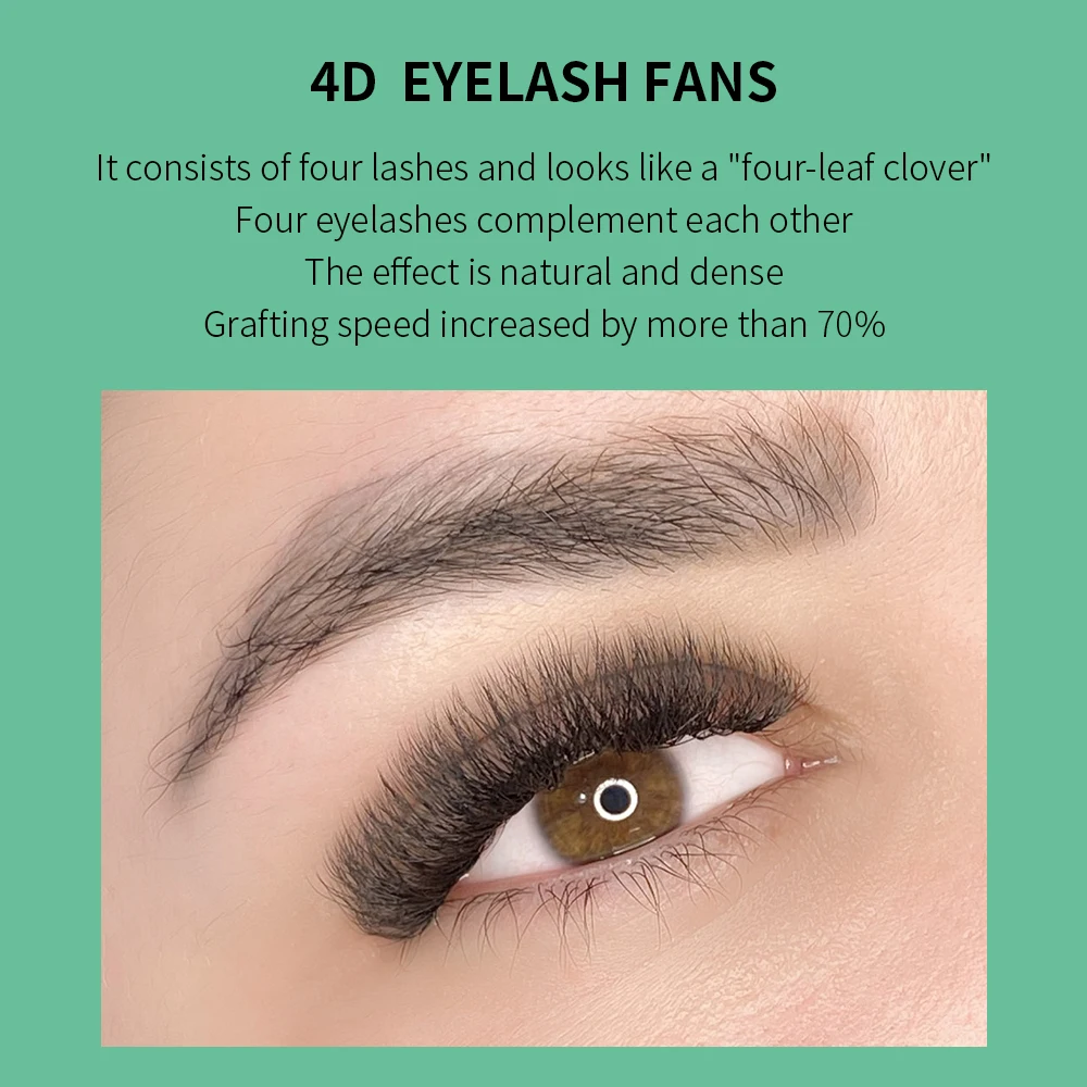 GLAMLASH 4D W Shape Eyelash Ex - Eyelash Extension For Asian Eyes recension och pris