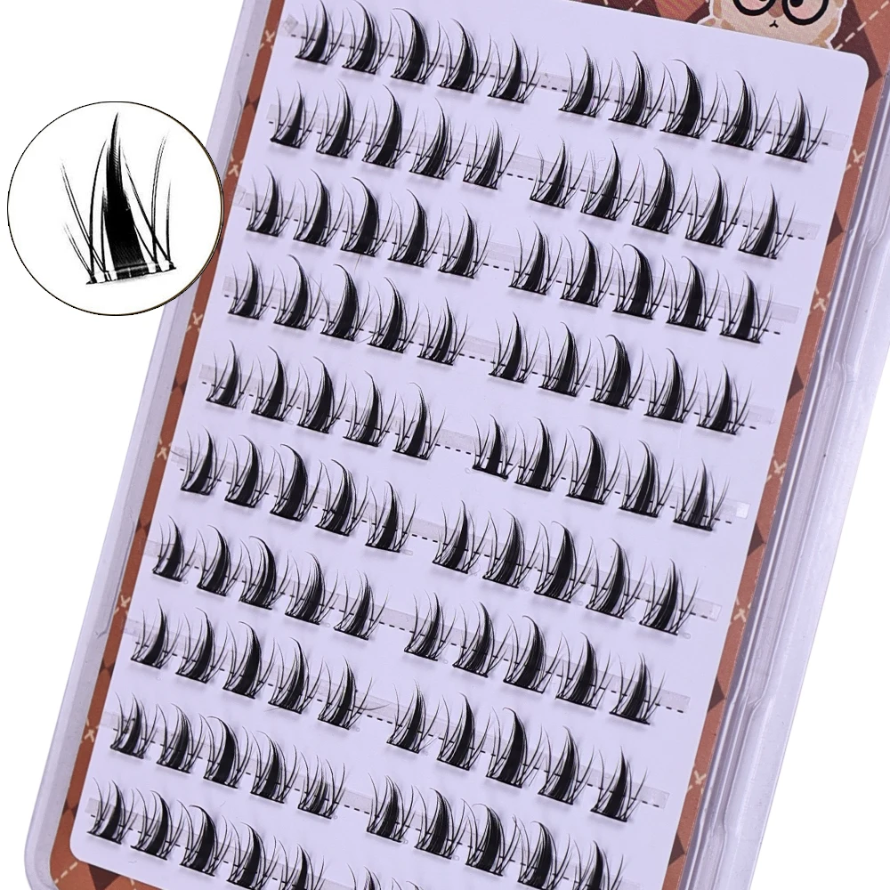 Cute Bunny 10-Row False Eyelas - Eyelash Extension Uv Glue recension och pris