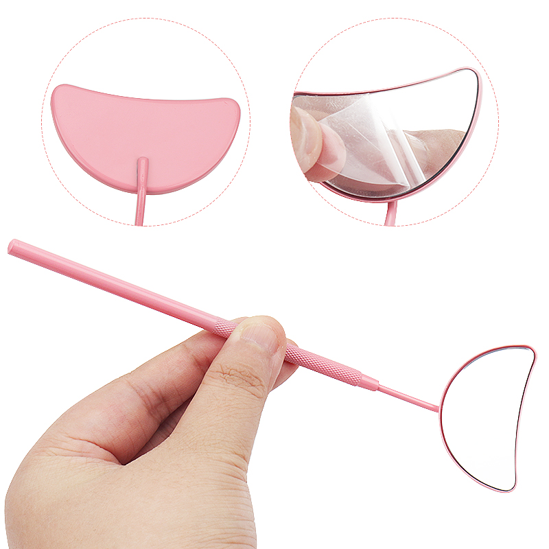1pcs Eyelash Extension Mirror  - Eyelash Extension Uv Glue recension och pris