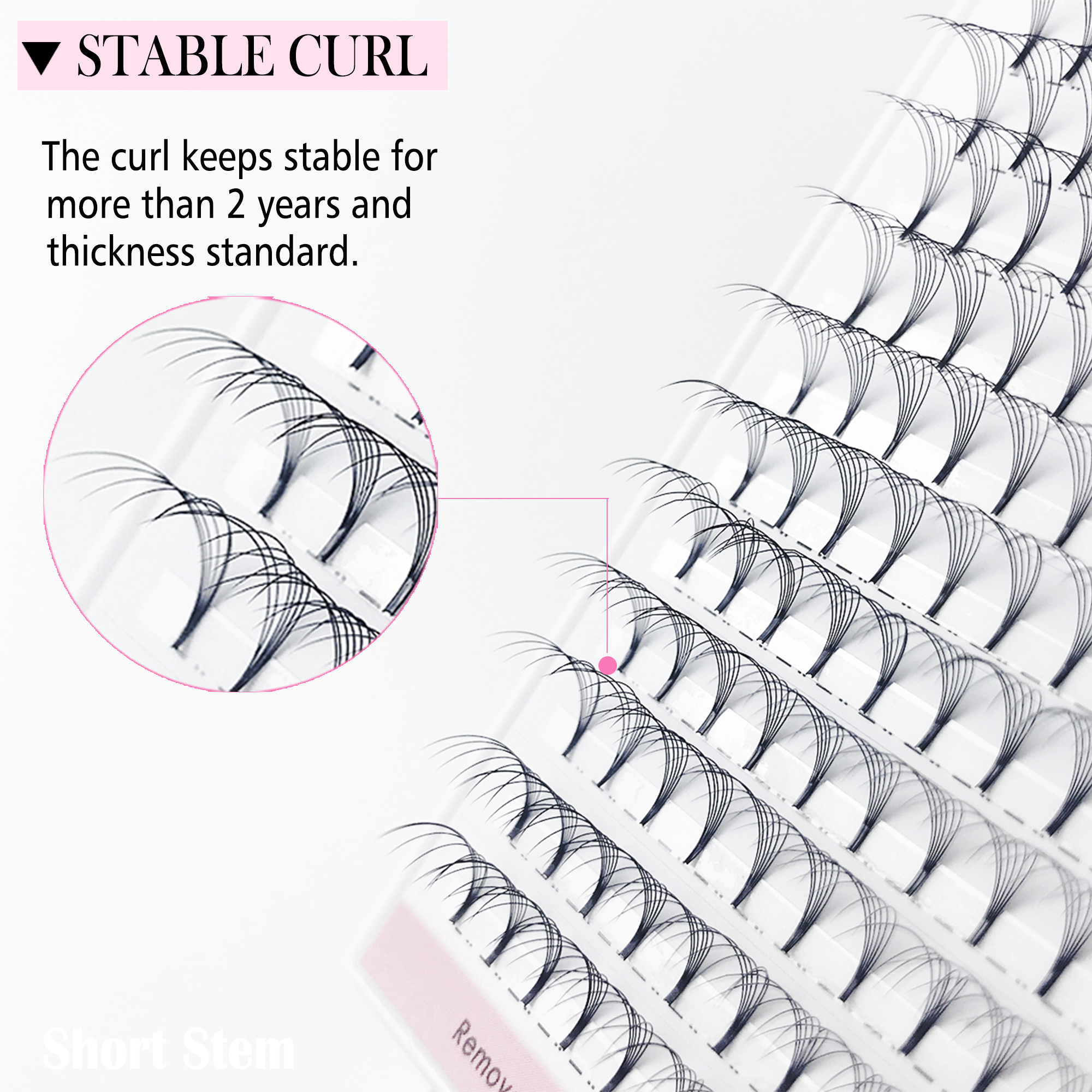 CoMango Short Stem Eyelash Ext - Eyelash Extension Wet Look recension och pris