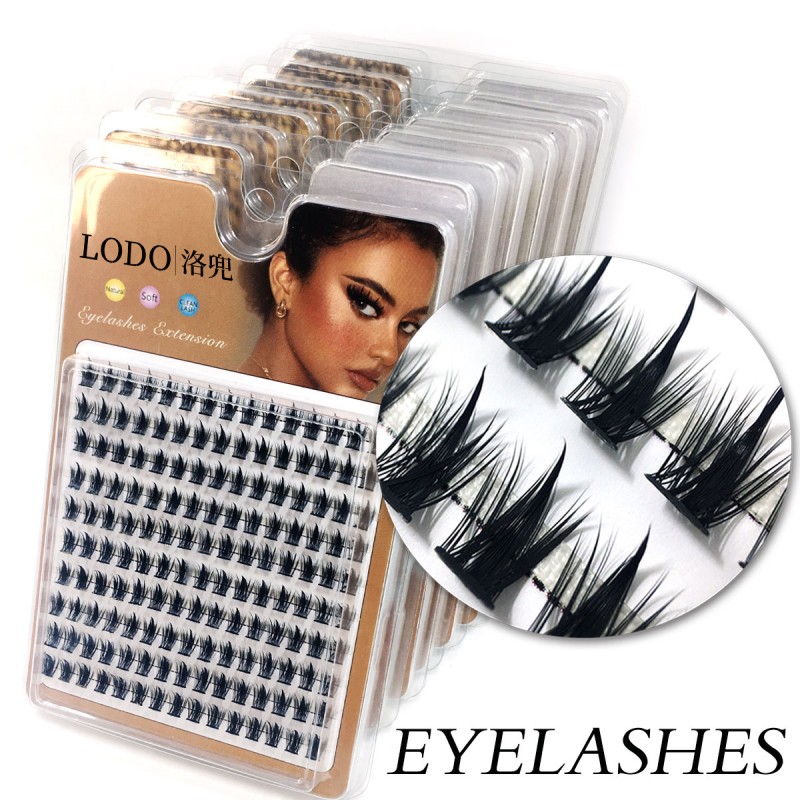 1 Box/150 Bunches Mink Eyelash - Eyelash Extension Wet Look recension och pris