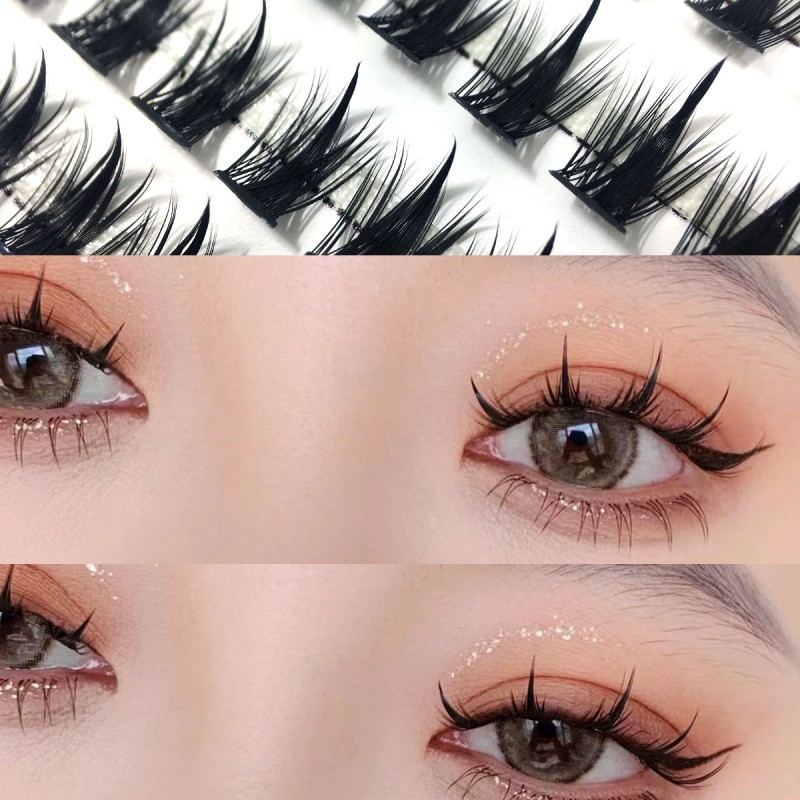 1 Box/150 Bunches Mink Eyelash - Eyelash Extension Wet Look recension och pris