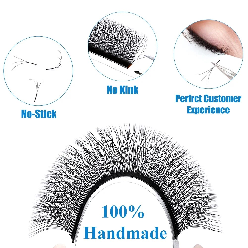 Wendy Lashes W Shape Supplies  - Eyelash Extension For Asian Eyes recension och pris