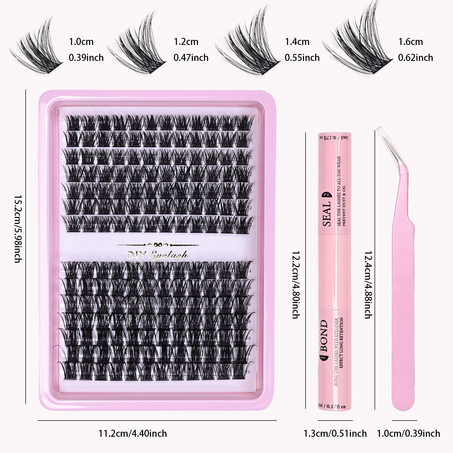 168pcs DIY Eyelash Extension K - Eyelash Extension Home Service recension och pris