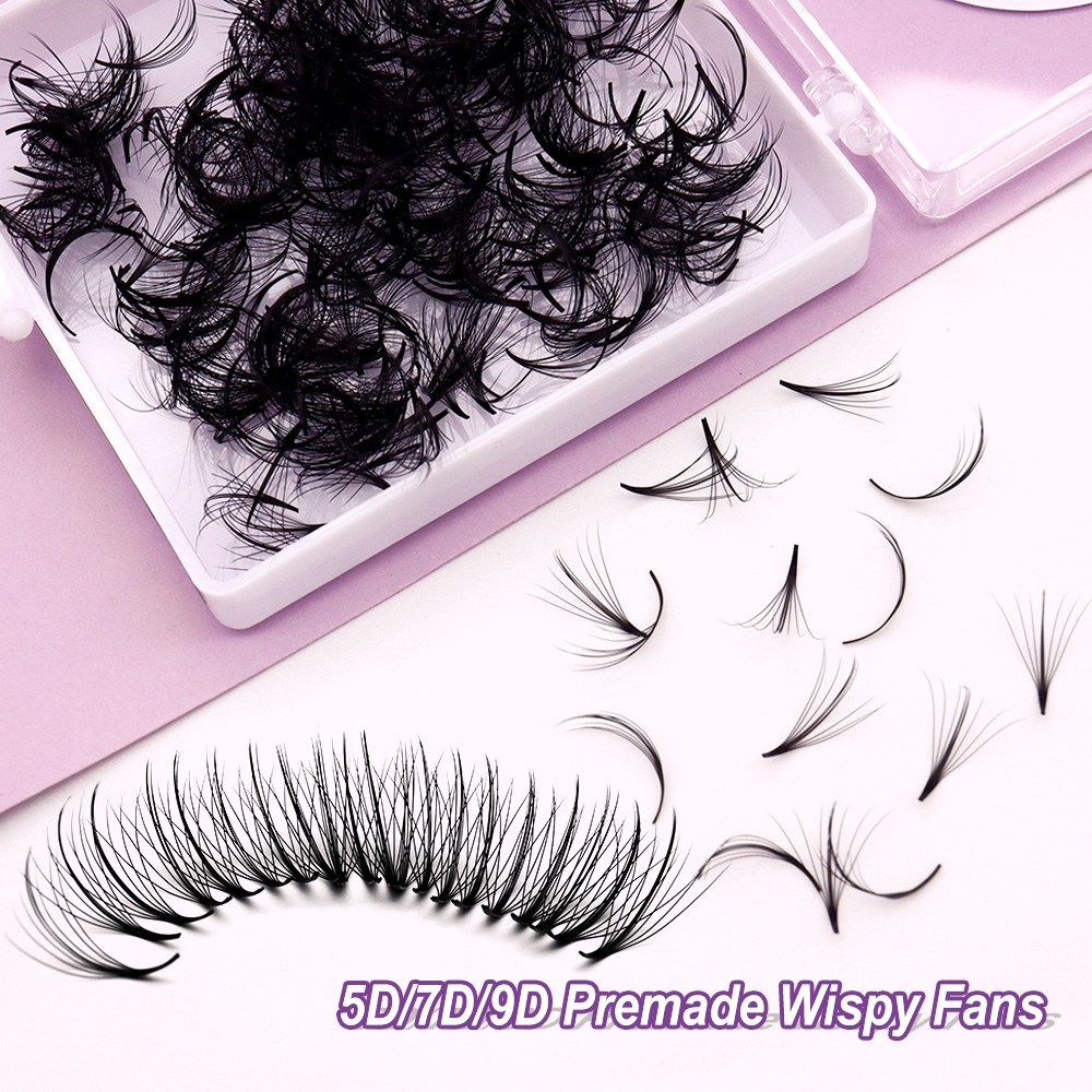 Cmicc 5D/7D Pointy Base Wispy  - Eyelash Extension For Asian Eyes recension och pris