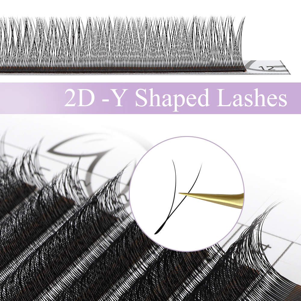 SAKURAHANA 2D YY Lashes Double - Eyelash Extension Single Lash recension och pris