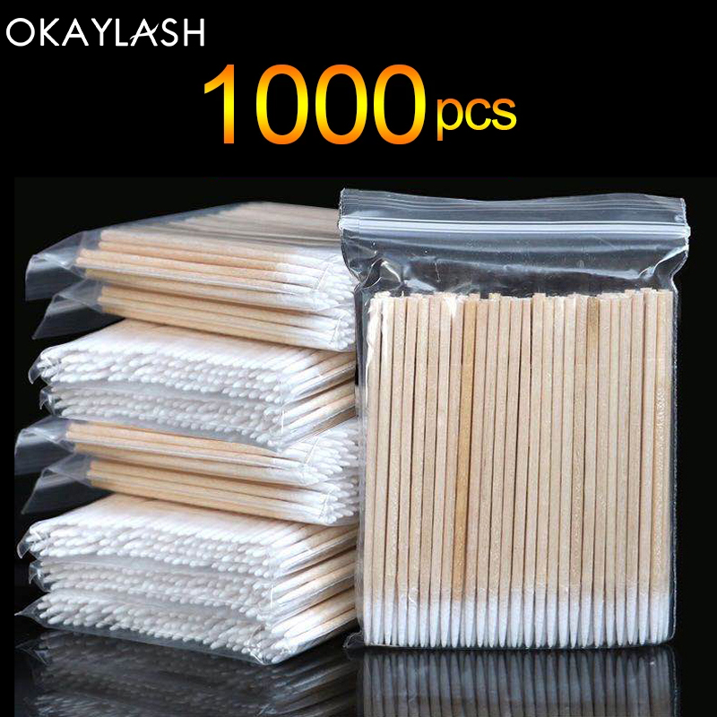 1000pcs Wholesale Disposable W - Eyelash Extension Glue Remover recension och pris