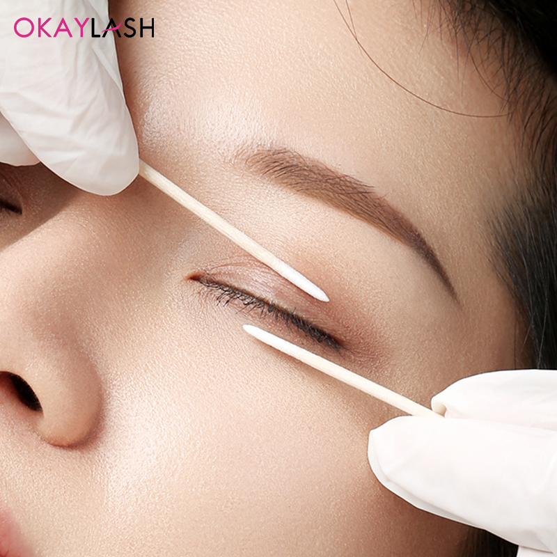 1000pcs Wholesale Disposable W - Eyelash Extension Glue Remover recension och pris