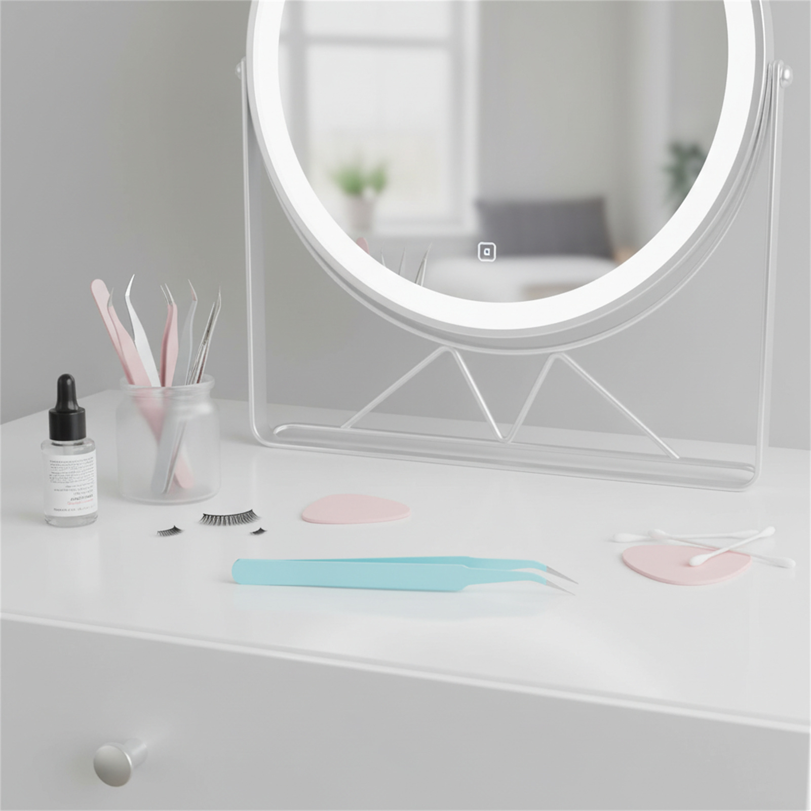 Precision Eyelash Tweezers Sta - Eyelash Extension Home Service recension och pris
