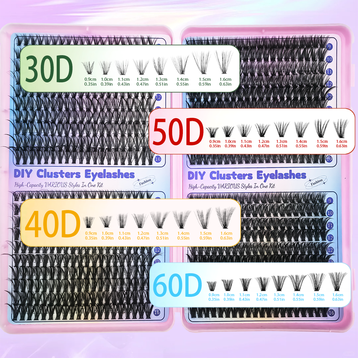 30D/40D/50D/60D Individual Las - Eyelash Extension Home Service recension och pris