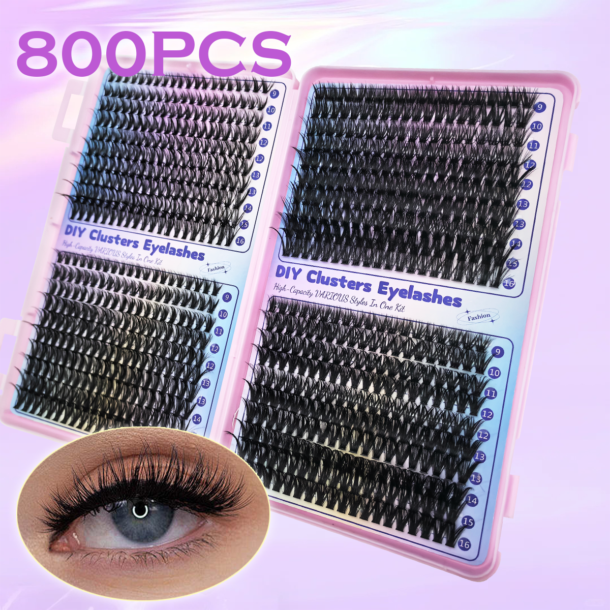 30D/40D/50D/60D Individual Las - Eyelash Extension Home Service recension och pris