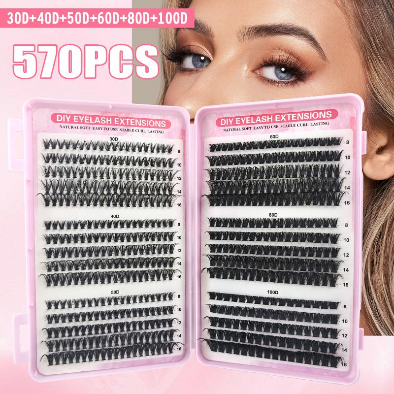 2026 NEW 30D 40D 50D 60D 570pc - Eyelash Extension Home Service recension och pris