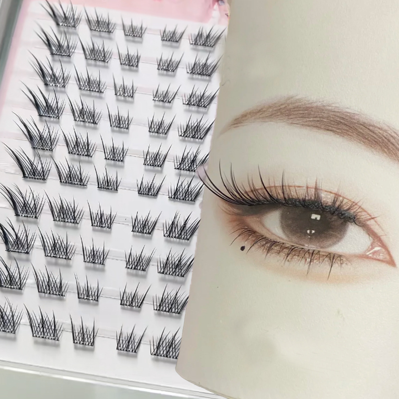 Fluffy Fox Eye Lashes Self Adh - Eyelash Extension Single Lash recension och pris