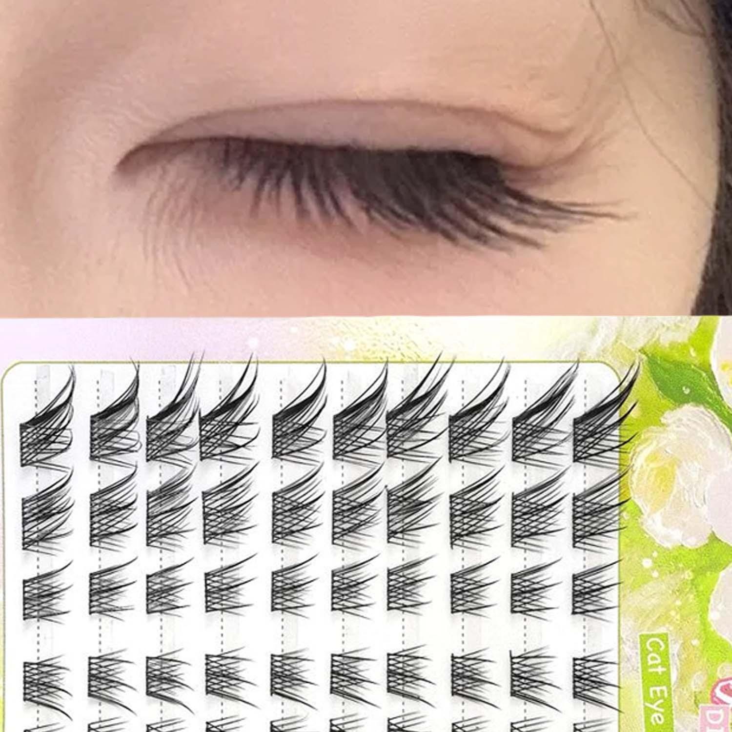 Fluffy Fox Eye Lashes Self Adh - Eyelash Extension Single Lash recension och pris