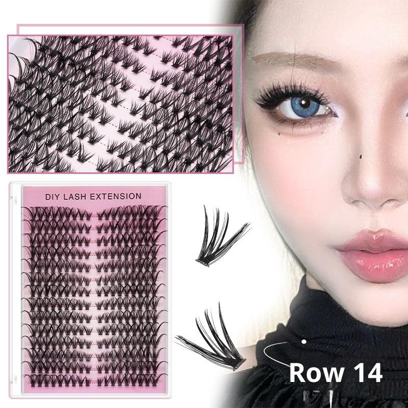 14‑Row Volumetric Individual C - Eyelash Extension Home Service recension och pris