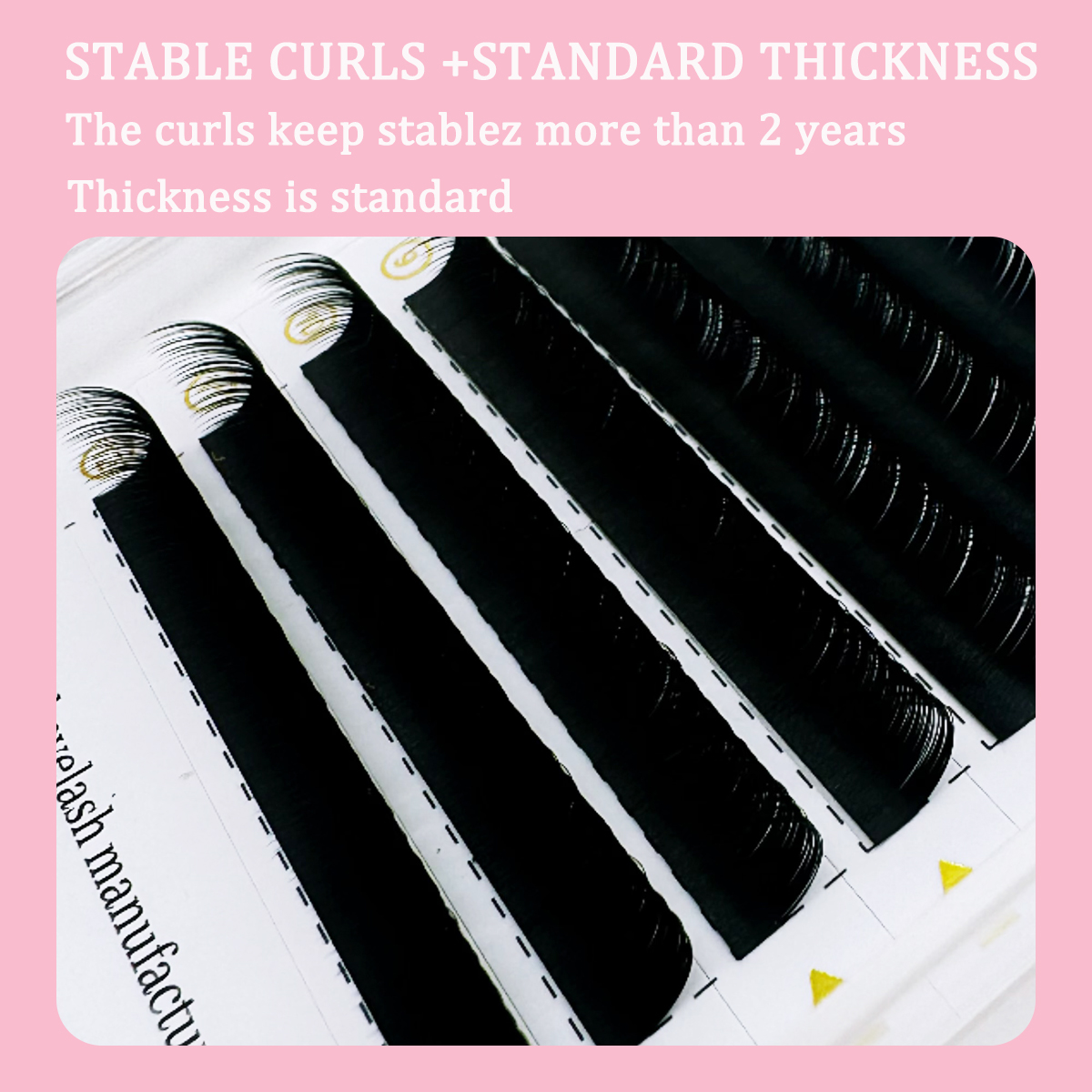 Camellia False Eyelashes LC LB - Eyelash Extension Wet Look recension och pris