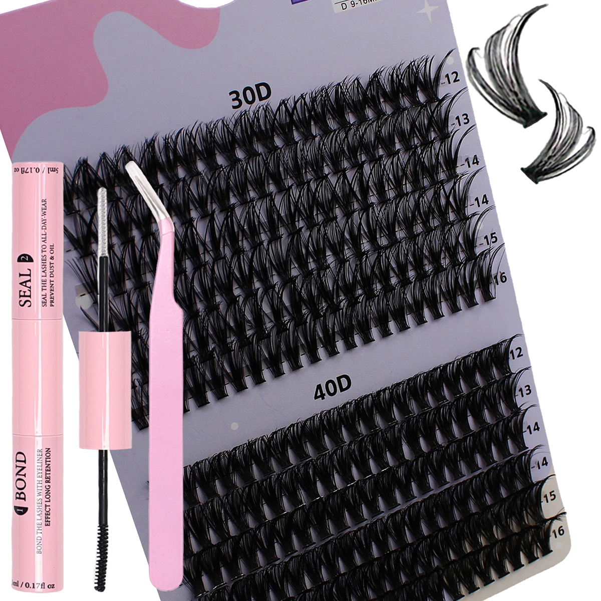 240pcs Eyelash Extension Kit w - Eyelash Extension Home Service recension och pris