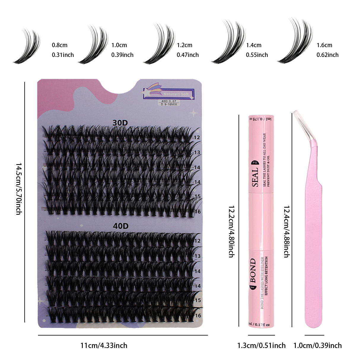 240pcs Eyelash Extension Kit w - Eyelash Extension Home Service recension och pris