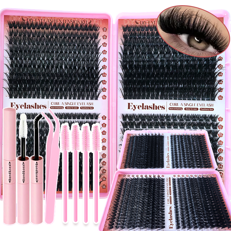700 Pcs DIY Lash Extension Kit - Eyelash Extension Home Service recension och pris