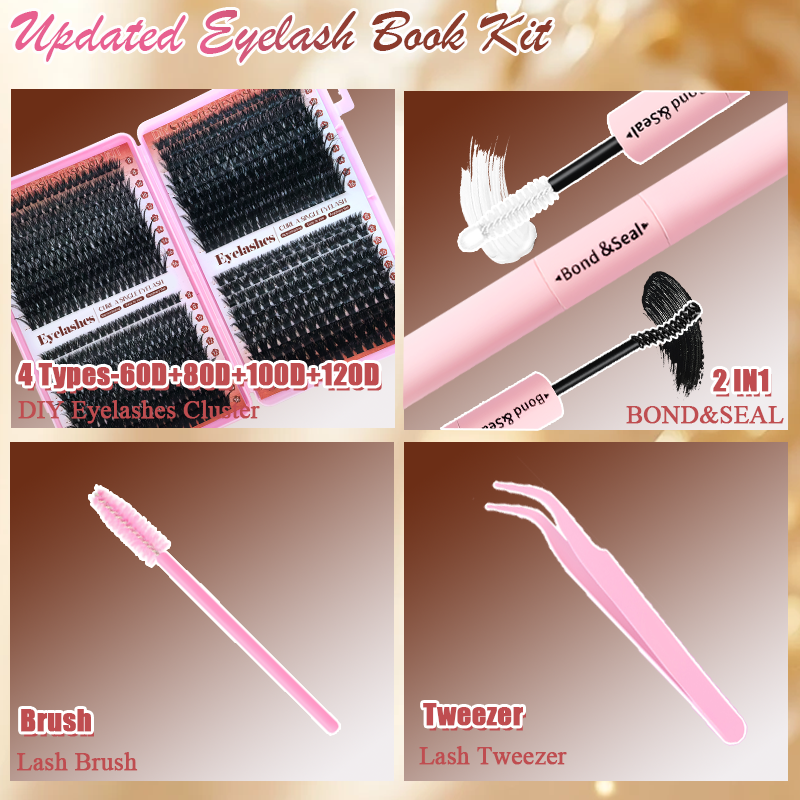 700 Pcs DIY Lash Extension Kit - Eyelash Extension Home Service recension och pris