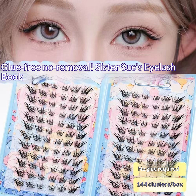 120 Clusters No Need Glue Fals - Eyelash Extension Uv Glue recension och pris