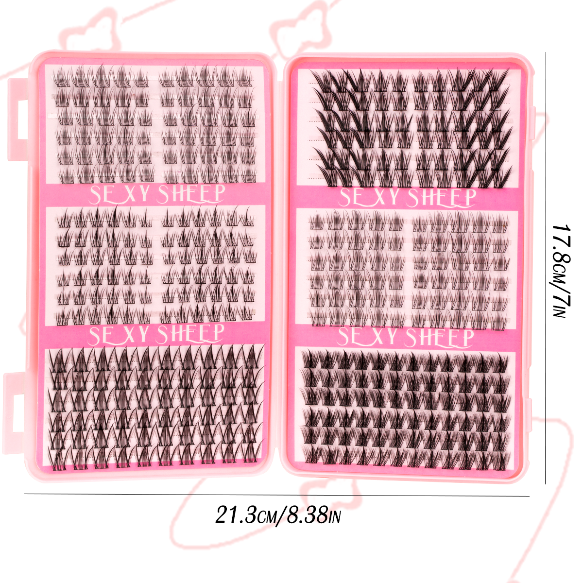 DIY Eyelashes Clusters Natural - Eyelash Extension For Asian Eyes recension och pris