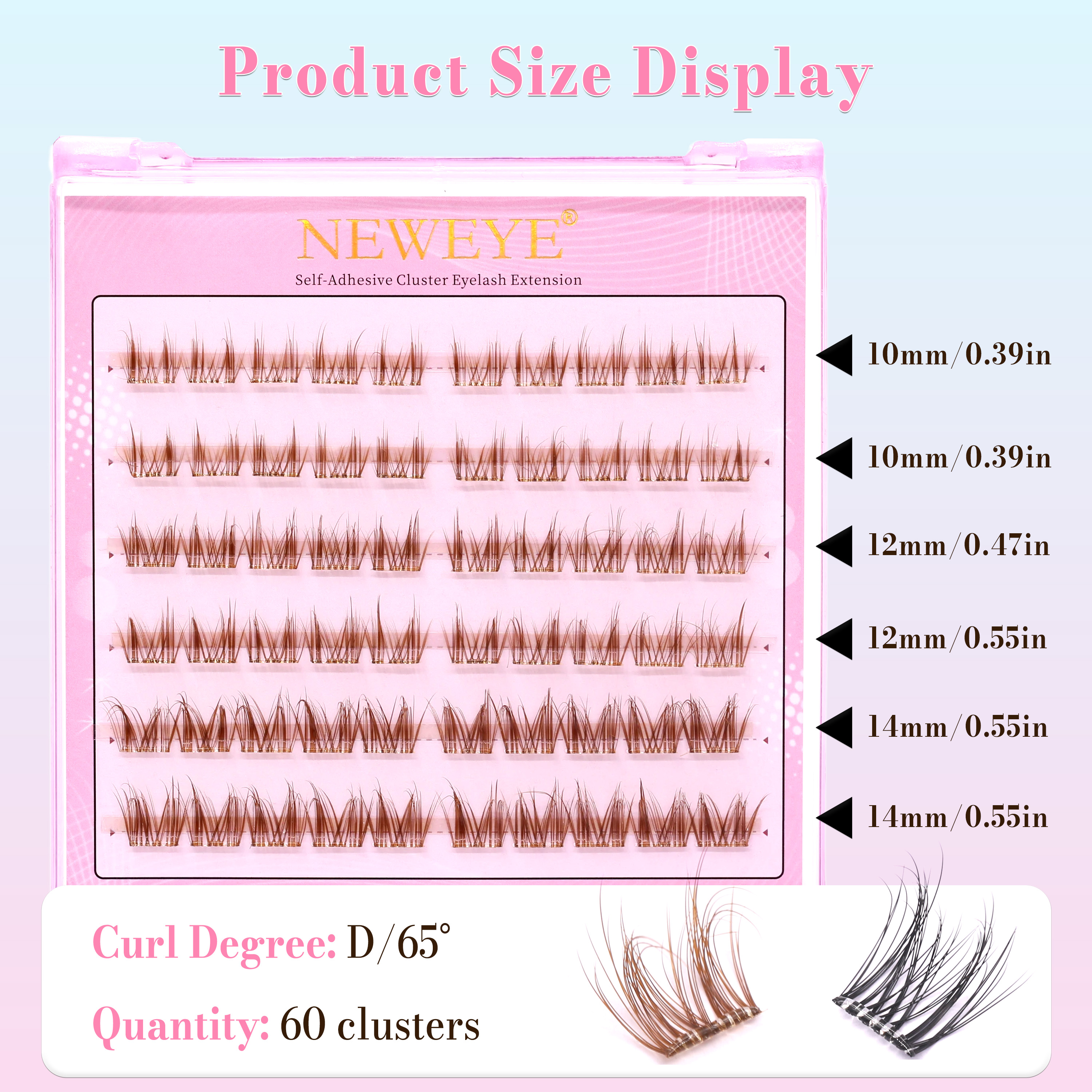 NE Series NE05 New Packing 6Ro - Eyelash Extension Glue Remover recension och pris