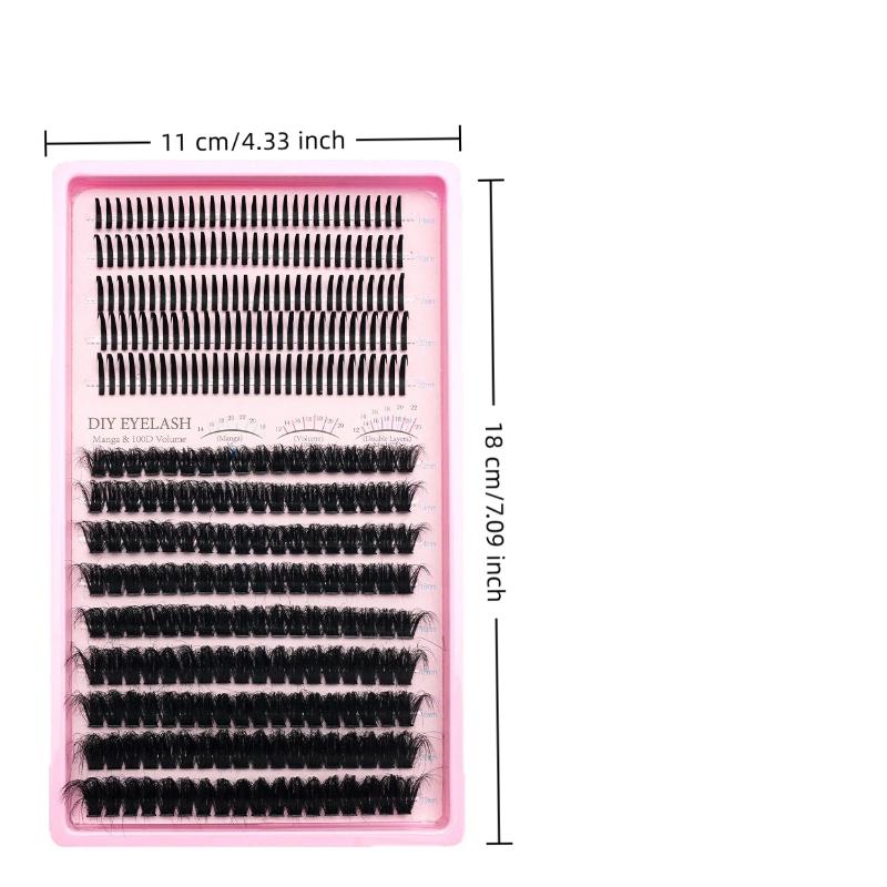 Volume Lash Clusters Mink Wisp - Eyelash Extension Home Service recension och pris