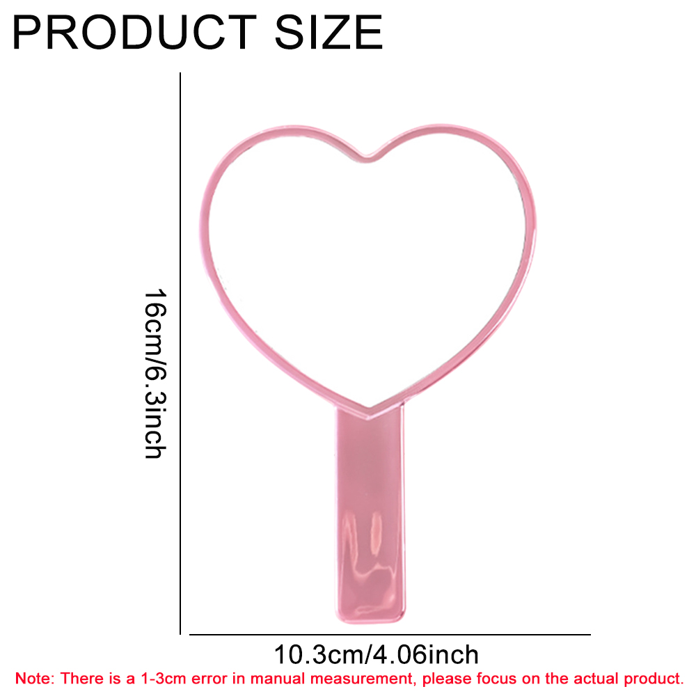 1pc Handheld Makeup Mirror Ele - Eyelash Extension Uv Glue recension och pris
