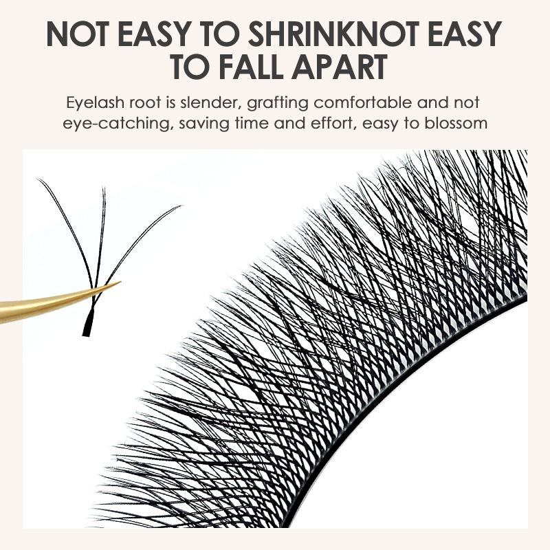 NATUHANA 3D-W Shape Eyelash Ex - Eyelash Extension Wet Look recension och pris