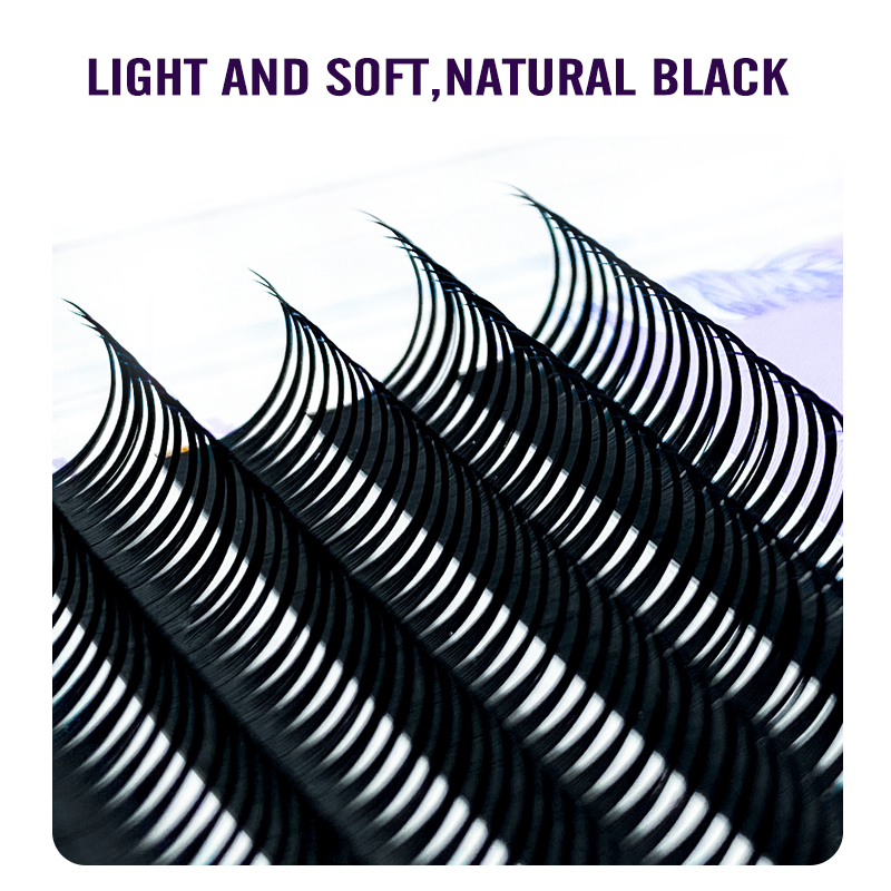 NATUHANA New 0.07mm Wet Eyelas - Eyelash Extension Wet Look recension och pris