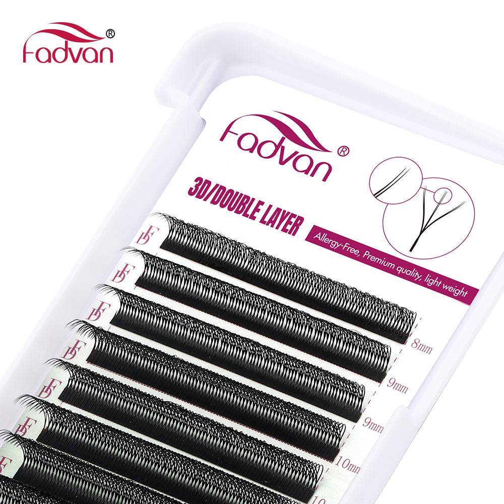 FADVAN 6D-W shaped eyelash ext - Eyelash Extension For Asian Eyes recension och pris
