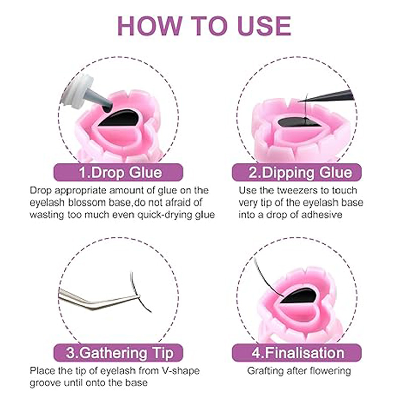 100pcs/bag Disposable Eyelash  - Eyelash Extension Maps recension och pris