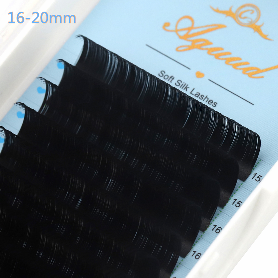 AGUUD 16 Rows Long 16-20mm Eye - Eyelash Extension For Asian Eyes recension och pris
