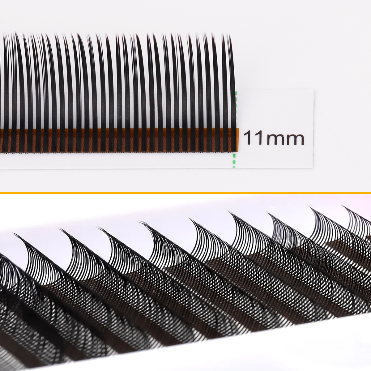 AGUUD﻿ 5D Closed Premade Volum - Eyelash Extension Wet Look recension och pris