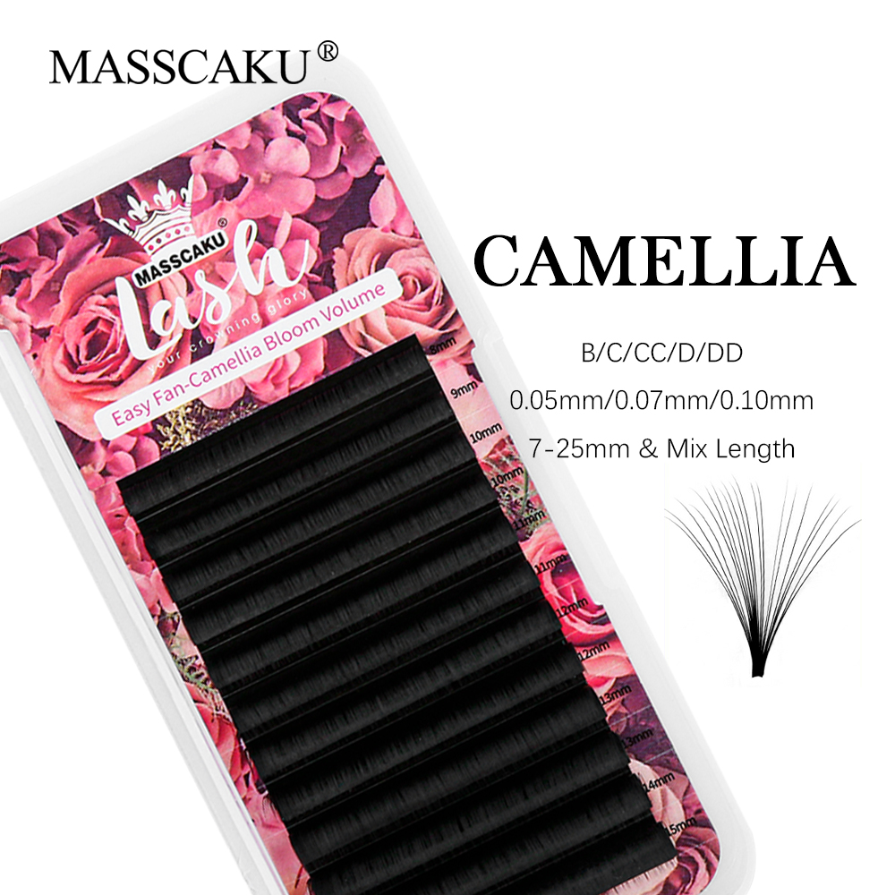 MASSCAKU New Arrival Auto Fans - Eyelash Extension Single Lash recension och pris