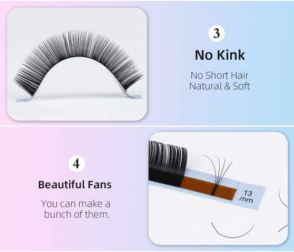 RUJADE L L+ LC LD LU(M) Curl I - Eyelash Extension For Asian Eyes recension och pris