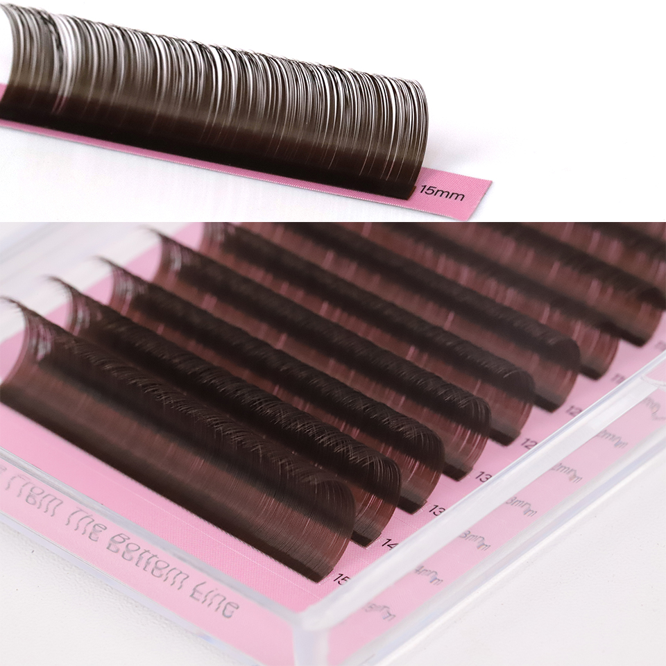 Dark Brown Eyelash Extension 0 - Eyelash Extension For Asian Eyes recension och pris