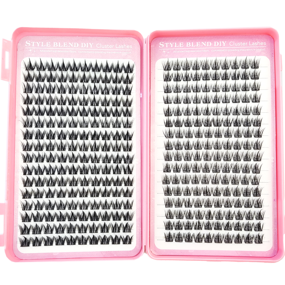Sharp eyelash clusters, disper - Eyelash Extension Single Lash recension och pris