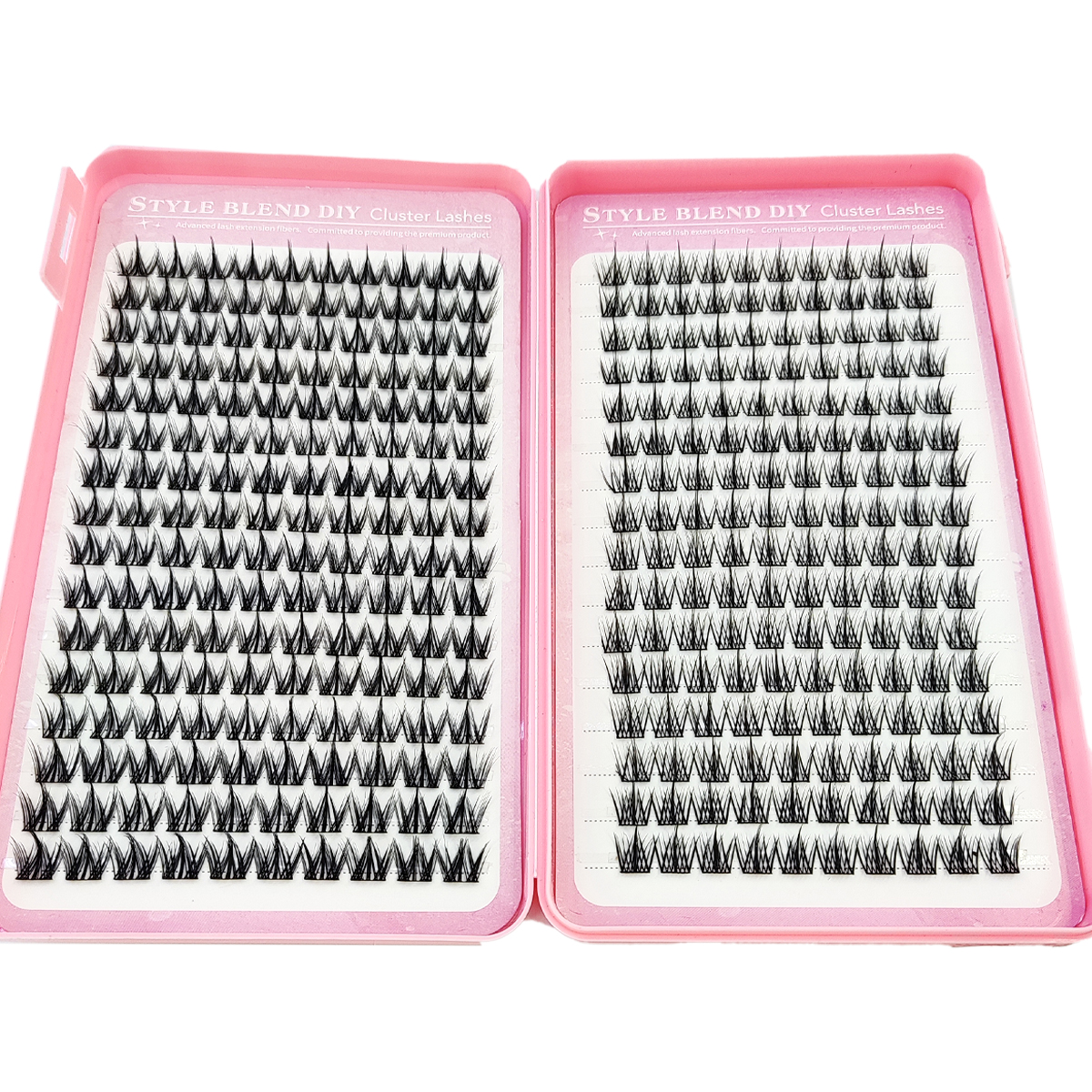 Sharp eyelash clusters, disper - Eyelash Extension Single Lash recension och pris