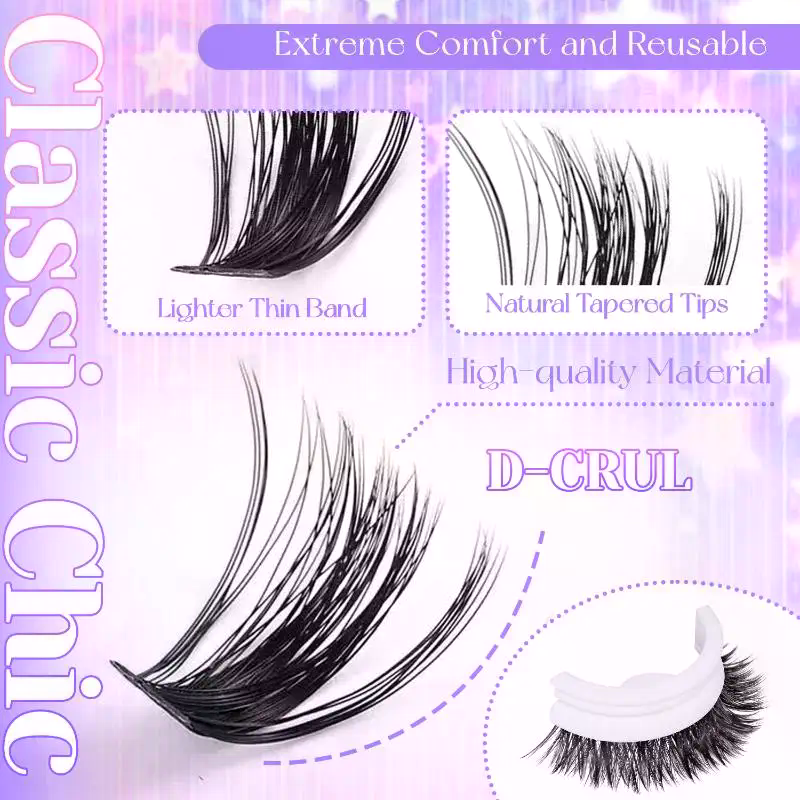 Lashes Cluster DIY Lash Extens - Eyelash Extensions recension och pris